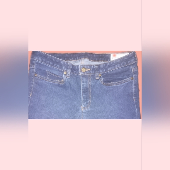 Women's Two by Vince Camuto Dark Wash Denim Skinny Jeans, Size 29 (8) - Picture 3 of 5